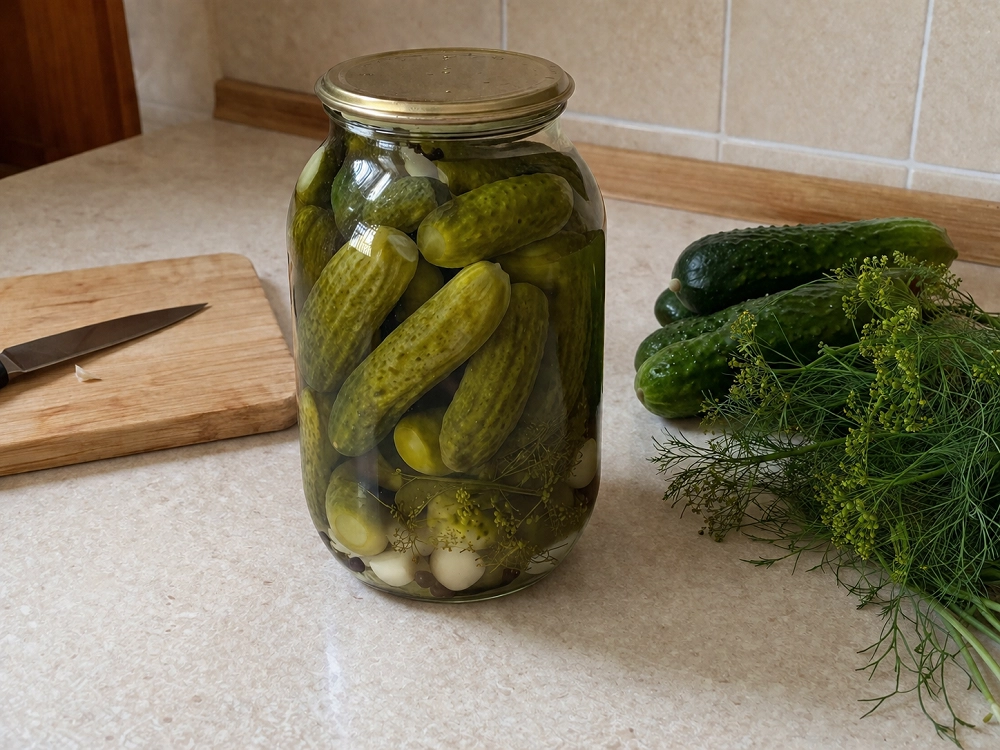 Маринованные огурцы