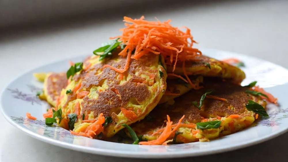 Морковные оладьи рецепт