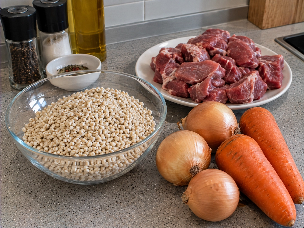 Перловка с мясом рецепт