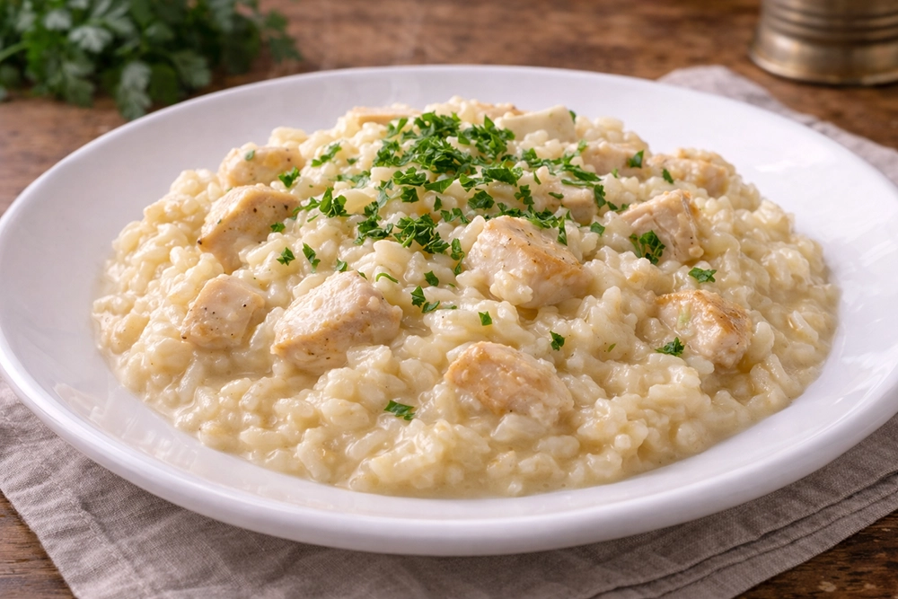 Ризотто с курицей