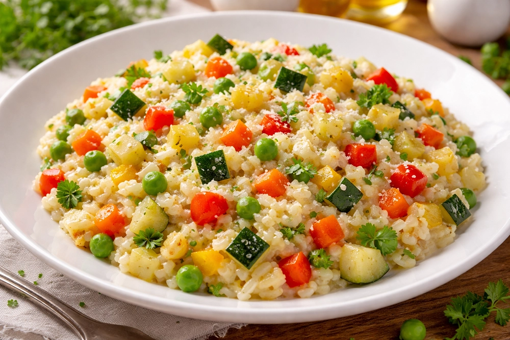 Ризотто с овощами