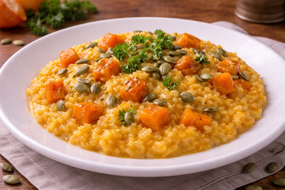 Ризотто с тыквой