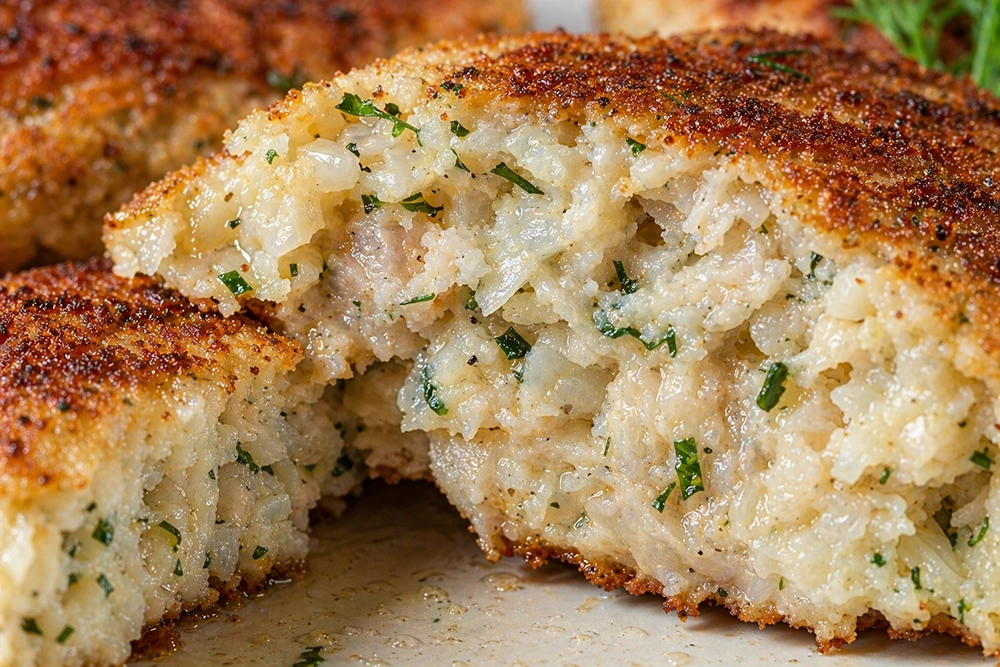 Рыбные котлеты из минтая