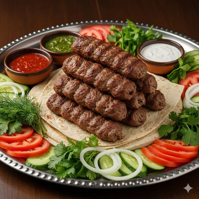 Чем подавать люля кебаб