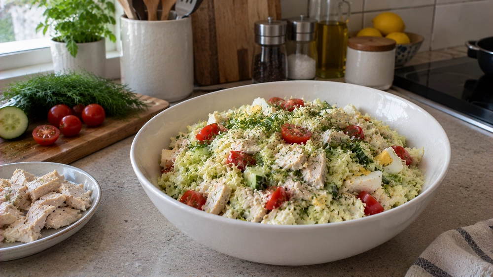 Салат пекинская капуста курица