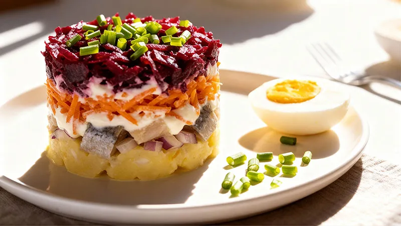 Сельдь под шубой классический