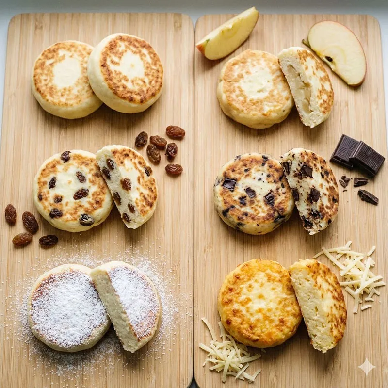 Сырники из творога на сковороде