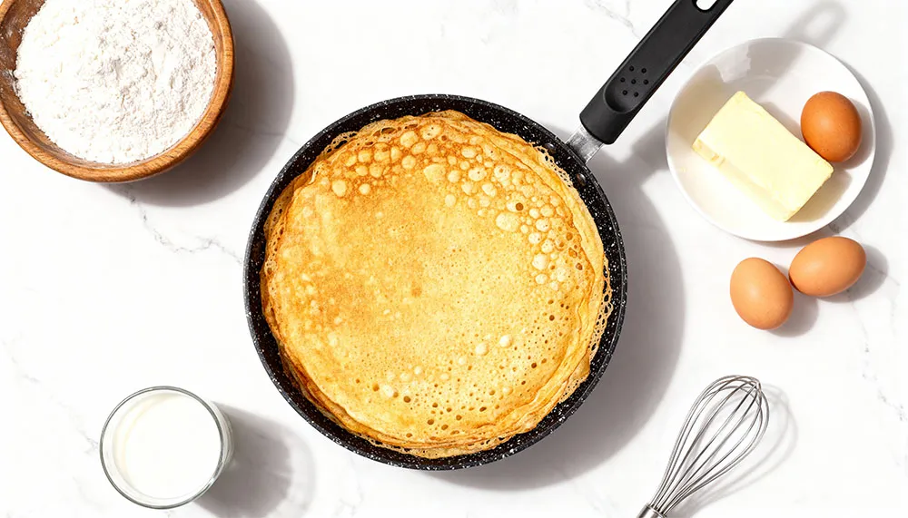 Тонкие блинчики на молоке рецепт