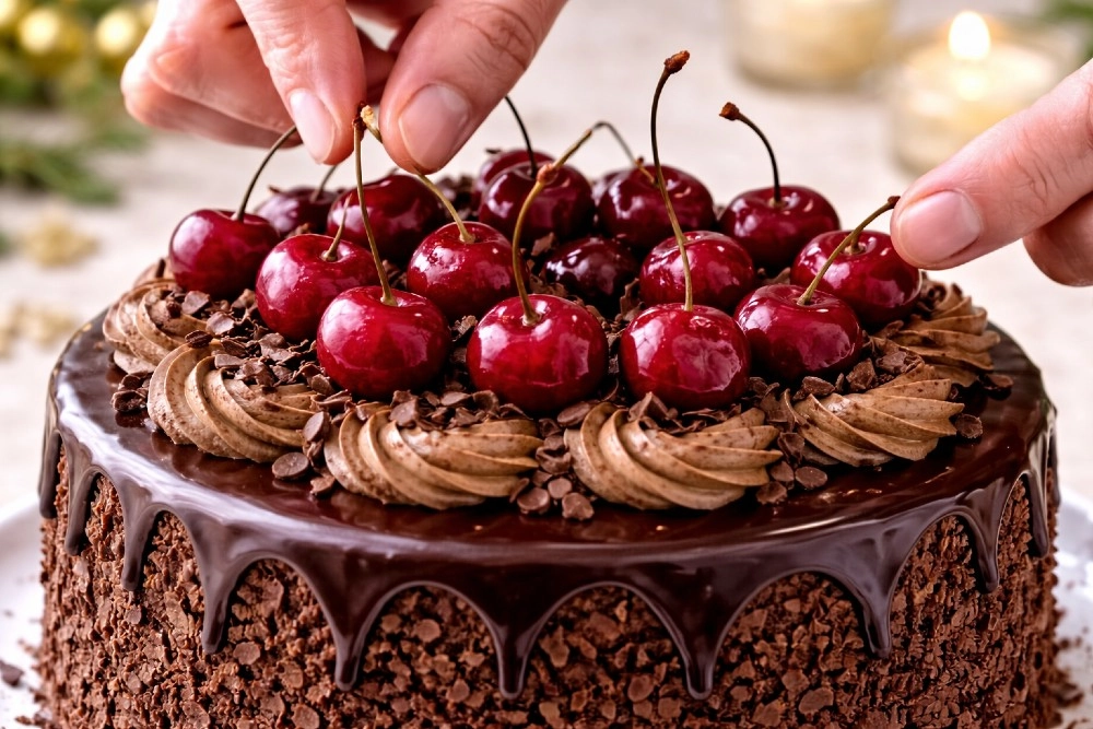 Торт пьяная вишня