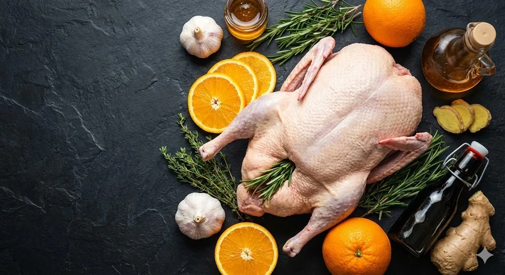 Утка в апельсинах ингредиенты