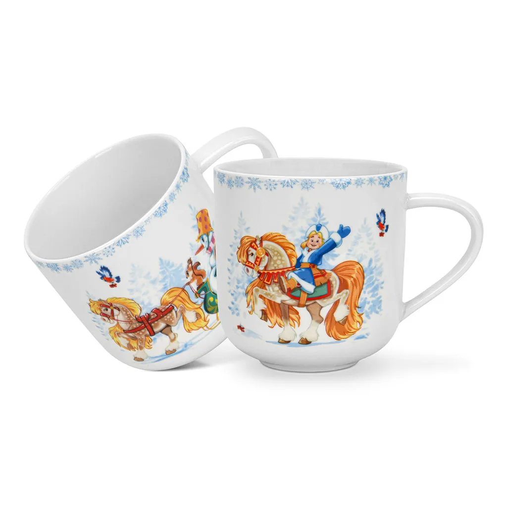 Чашки С Новым годом 2 шт. 380 мл