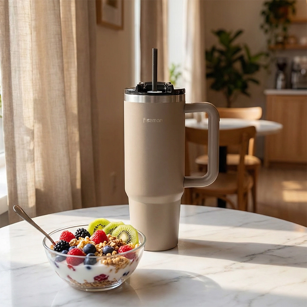 Термокружка нержавеющая