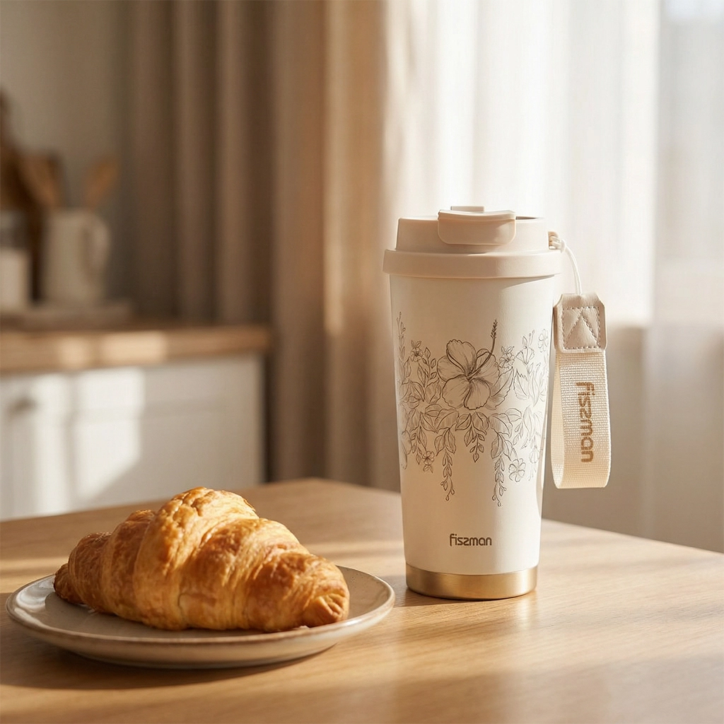 Термокружка с ремешком