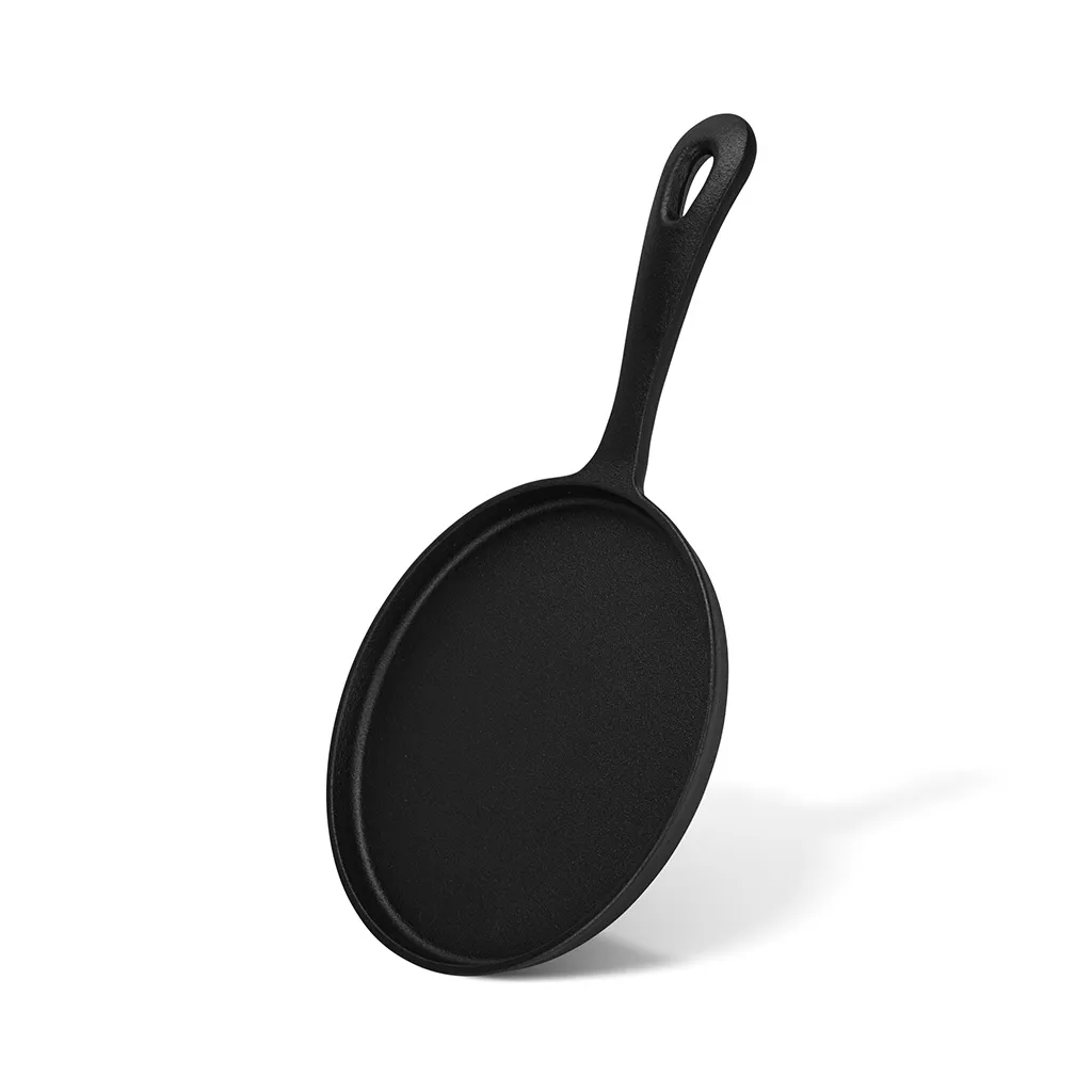 Чугунная блинная сковорода 20 см