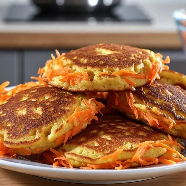 Морковные оладьи: рецепт для яркого завтрака