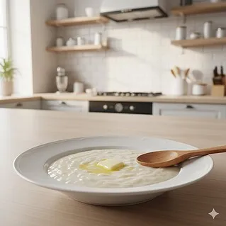 Молочная рисовая каша: рецепт нежной каши как в детстве