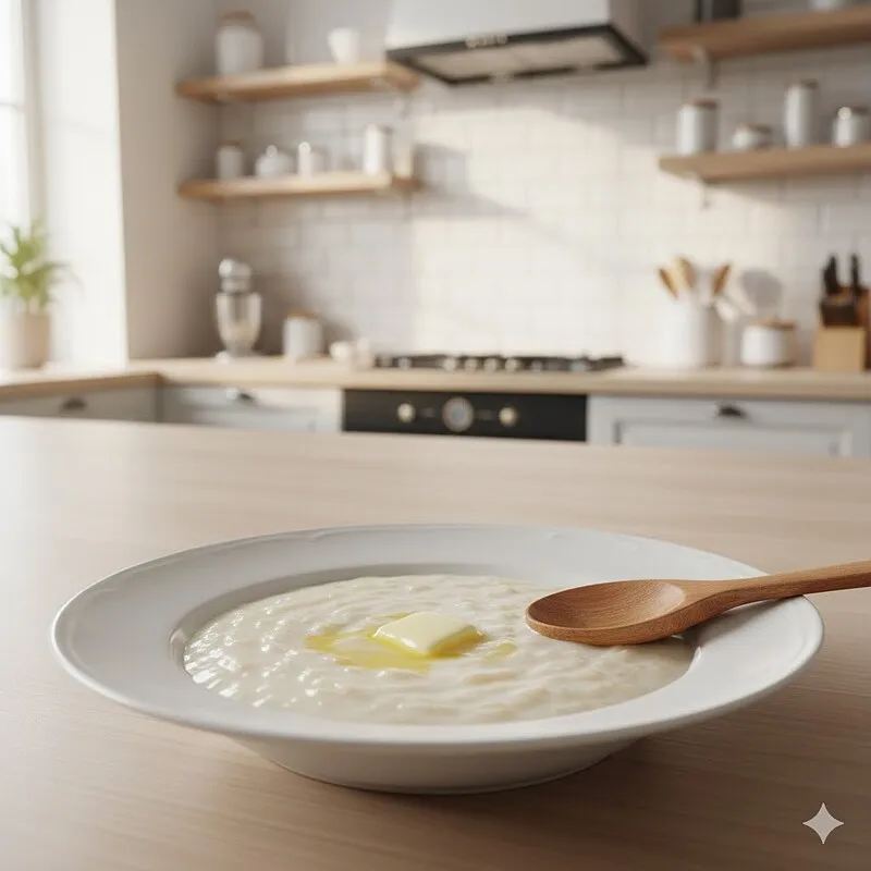 Молочная рисовая каша: рецепт нежной каши как в детстве