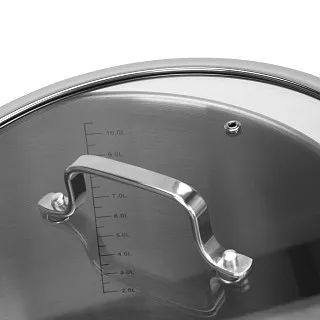 Кастрюля из нержавеющей стали 28 см / 11,1 л Esaad