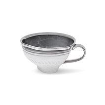 Кружка фарфоровая 220 мл Elegante gray арт. 13454