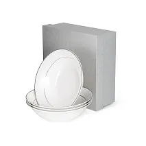 Набор из 4-х фарфоровых мисок 18 см Nice