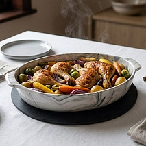 Овальная форма для выпечки 31 х 21 х 7 см / 2,2 л Valencia (керамика)