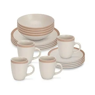 Столовый сервиз керамический на 4 персоны 16 пр. Fancy