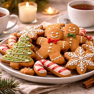 Имбирное печенье: рецепт праздничного угощения