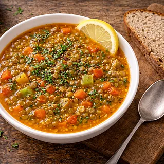 Чечевичный суп: вкусный рецепт с копченостями