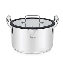 Кастрюля из нержавеющей стали индукционная 4,5 л / 22 см Fabia