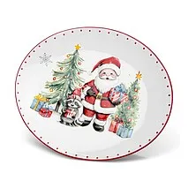 Сервировочное блюдо 30 см Merry Christmas арт. 0361