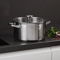 Кастрюля из нержавеющей стали 5,4 л / 24 см Master chef