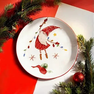 Десертная тарелка 14,5 см Merry Christmas арт. 0384