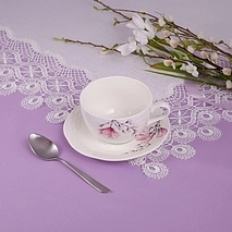 Чайная пара 280 мл Magnolia (фарфор)