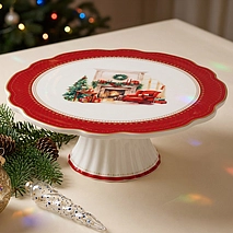 Подставка для торта 28 см Christmas eve арт. 16036
