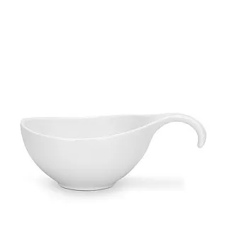 Фарфоровое блюдо сервировочное 19 х 12.5 см Horeca