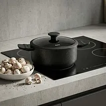 Кастрюля алюминиевая 24 см / 4,58 л Adelina (индукция)