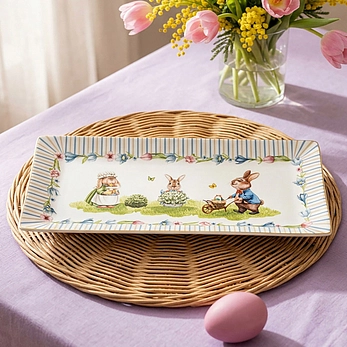 Блюдо сервировочное фарфоровое 30,5 см Easter арт. 16107