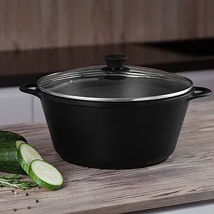 Большая кастрюля с антипригарным покрытием 7 л / 30 х 14,5 см Cook pro