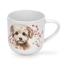Кружка фарфоровая 380 мл Dogs арт. 16067