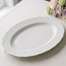 Блюдо овальное для сервировки 28 см Madrid