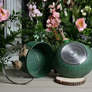 MALACHITE – благородная посуда из алюминия