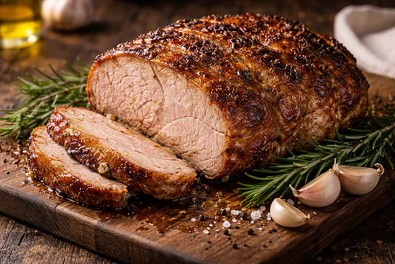 Рецепт сочной буженины в духовке