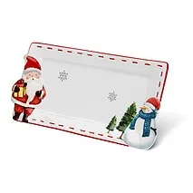 Сервировочное блюдо 26 см Merry Christmas арт. 0379