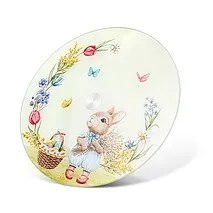 Блюдо вращающееся 32 см (стекло) Easter