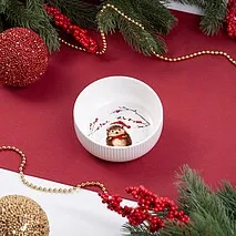 Салатник фарфоровый 14 х 6 см Hedgehog