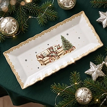 Фарфоровое блюдо 28 х 12,5 см Christmas eve арт. 13338