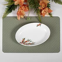 Блюдо сервировочное овальное 25,5 см Sea buckthorn