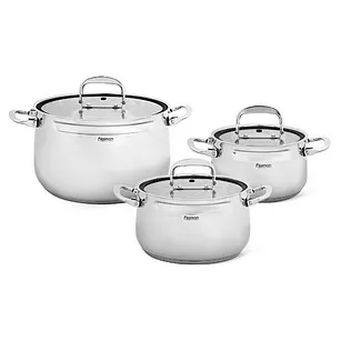 Набор посуды из нержавеющей стали 6 пр. Iron elegance