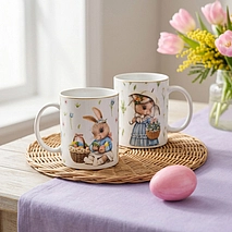 Набор фарфоровых кружек 340 мл Easter арт. 16105