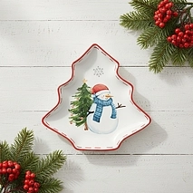 Сервировочное блюдо 24 см Merry Christmas арт. 0371